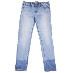Kut From The Kloth Skinny Jeans Size 6 Light Wash Off Duty Model‎ Grunge